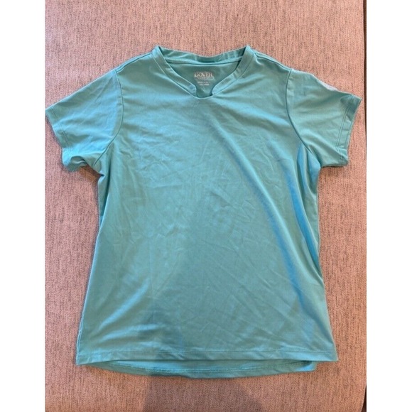 Dover Saddlery Other - Riding Dover Saddlery Turquoise Short Sleeve Riding Shirt - Girls Youth L